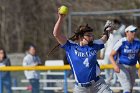 Softball vs Babson  Wheaton College Softball vs Babson College. - Photo by Keith Nordstrom : Wheaton, Softball, Babson, NEWMAC